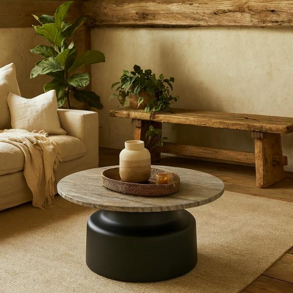 Wyld Haus Les Orangers Round Coffee Table