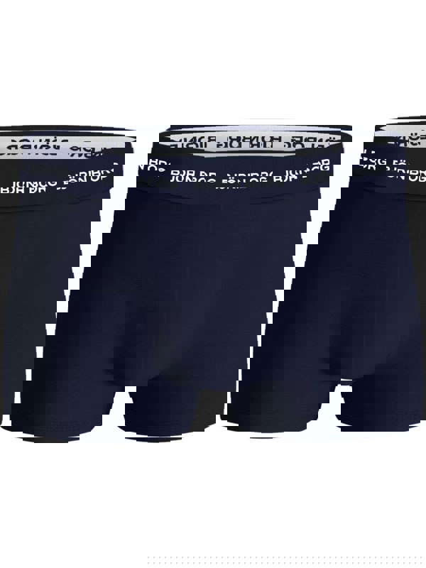 Bjorn BorgTrunks 3 - pack3 - Pack Blue Tulips Print Boxer Trunks, Blue/NavyBoxers - and - Briefs.net