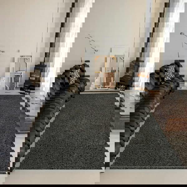 KAV Washable Area Rug – Shaggy Soft Non-Slip Carpet for Living Room, Bedroom, Dining or Kitchen – Durable, Elegant, Non-Shedding Indoor Floor Rug