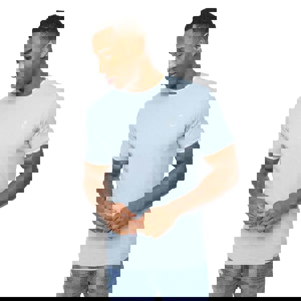 Crosshatch Mens Shellworth T-Shirt - Light Blue