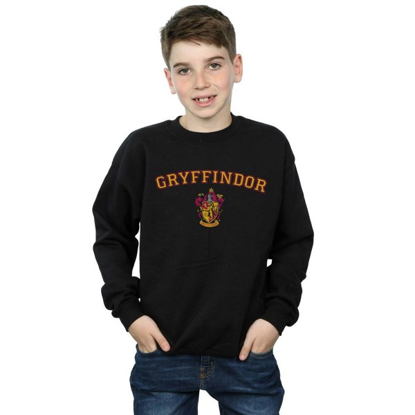 Harry Potter Boys Gryffindor Crest Sweatshirt - Black