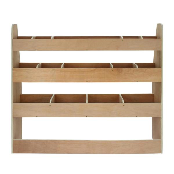 11sqm anthracite van lining rack with three wooden shelves, featuring a smooth finish and sturdy construction for VW...