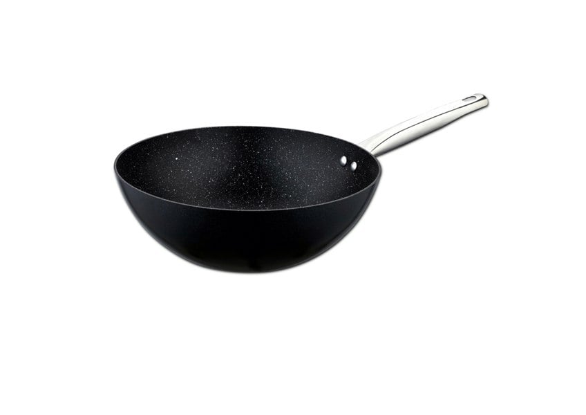 Rozi Zest Gusto Collection Non-Stick Granite Wok Pan