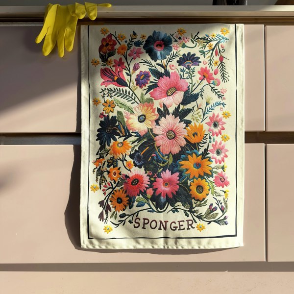 Sponger Tea Towel