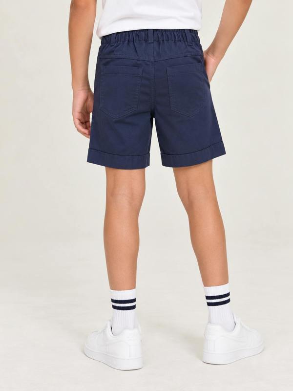 Childsplay Boys Pocket Gabardine Shorts in Navy