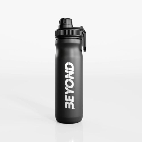 Beyond Shakers Black Sports Bottle