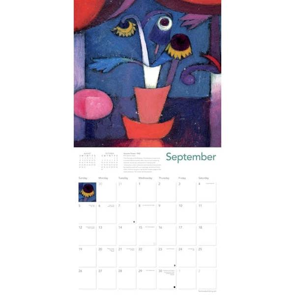 Paul Klee Calendar 2027, Wall Calendars, Month To View, Art, Gift