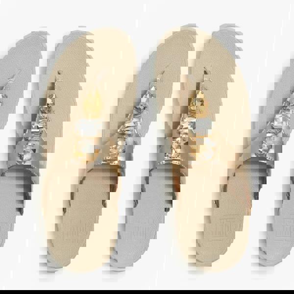 FitFlop FitFlop LULU ULTRA Womens Toe-Post Sandals Platino