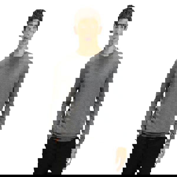 Hugo Boss Mens San Cedric-M1 Crew Neck Sweatshirt - Grey - 