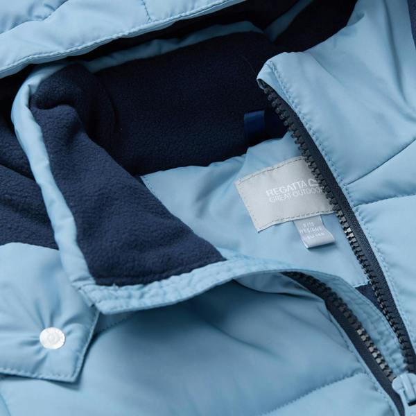 Regatta Childrens/Kids Rover Padded Jacket - Dusky Blue/Navy - 