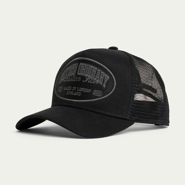 Christian Rose Beyond Ordinary Trucker Cap -Black / Black