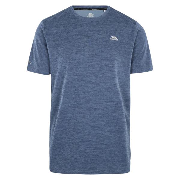 Trespass Mens Raeran Technical Top - Pond Blue - 