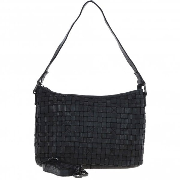 Ashwood Vintage Woven Leather Shoulder Bag