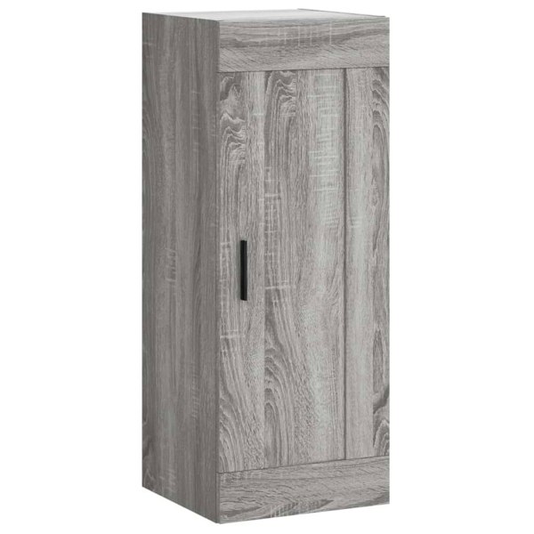 Berkfield Highboard Grey Sonoma 34.5x34x180 cm Engineered Wood