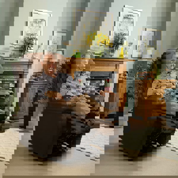 Comfy Living Milan Reclining Luxury Faux Leather Sofa Set - Indulge in the Ultimate Comfort and Style for Your Living Room