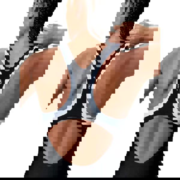 Speedo Colourblock Racerback Swimsuit - Black/White