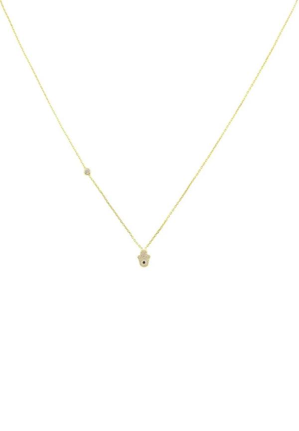 Hamsa Hand Necklace - LATELITA Necklaces