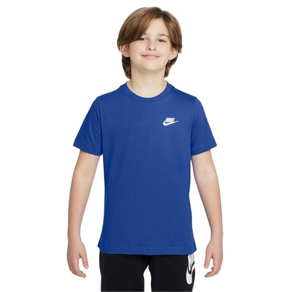 Nike Childrens/Kids Futura Classic Logo Regular T-Shirt - Navy - 