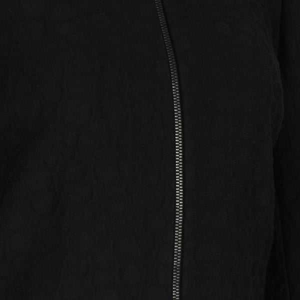 Alaia black textured Cosmos bolero jacket cropped jacket