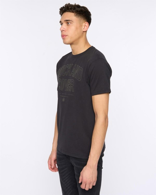 Duck and Cover Lemonport T-Shirt - Black