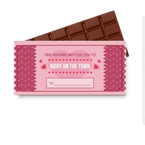 CHOC ON CHOC Milk Chocolate Love Tokens