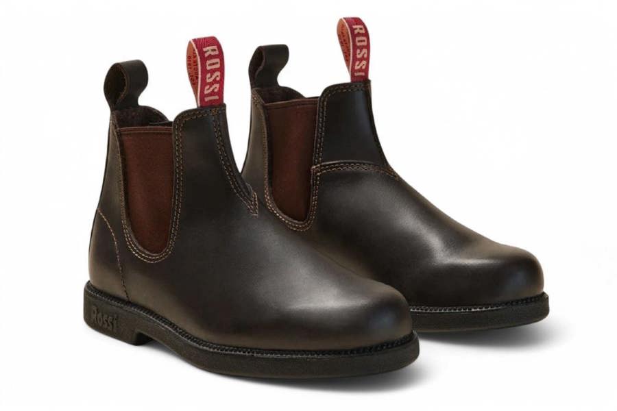 Rossi Boots Rossi 607 Booma Brown Leather Chelsea Boots