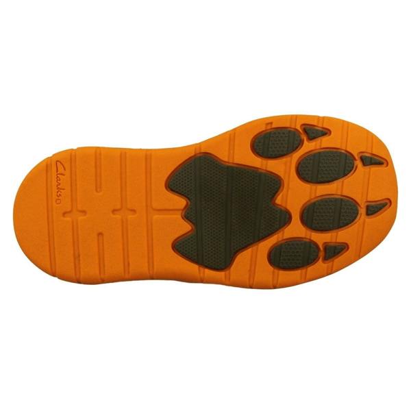 Clarks Childrens PLAYPRINTS Collection By Clarks Big Cat Print Detailed Trainers Clowder Run T