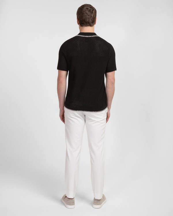 Steel & Jelly Morden - Honeycomb Knit Short Sleeve Shirt