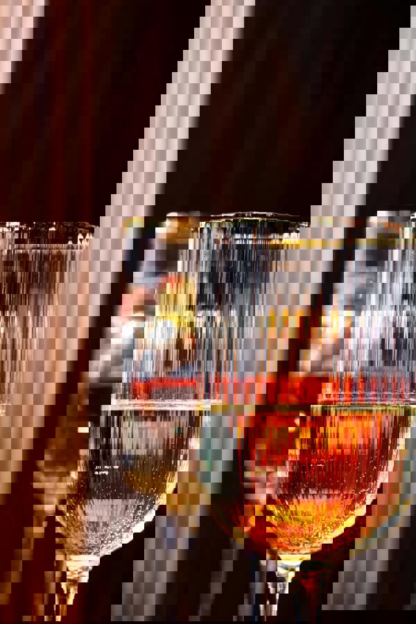 Mikasa Sorrento Ridged Crystal Red Wine Glasses, Set of 4, 450ml