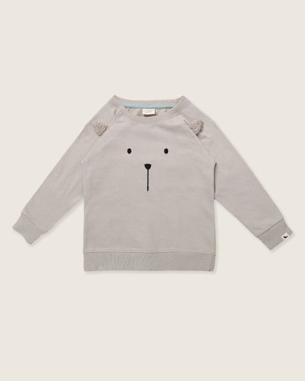 Organic cotton kids sweatshirt