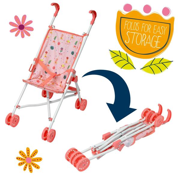 Dolls World Stroller - suitable for dolls up to 56cm