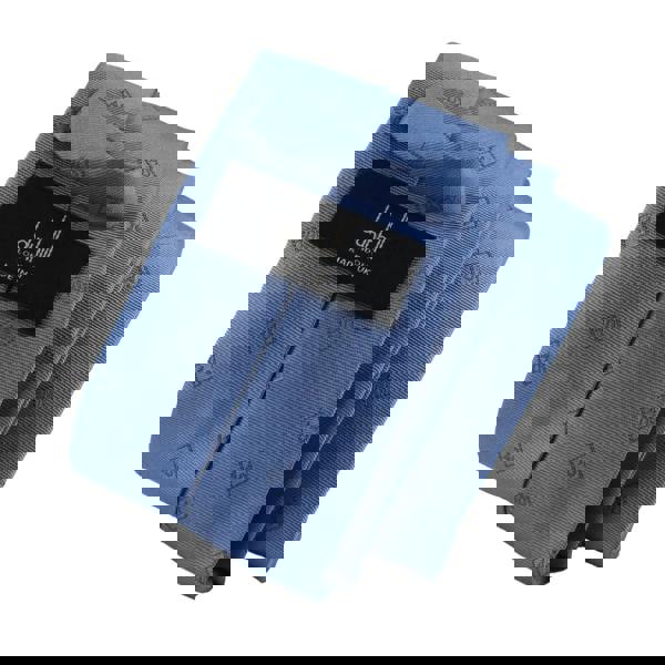 Dunhill silk tie in a repeat monogram pattern