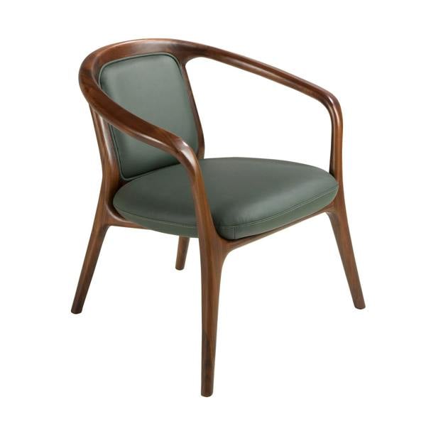 Angel Cerdá Dark Green Leatherette Armchair 5181