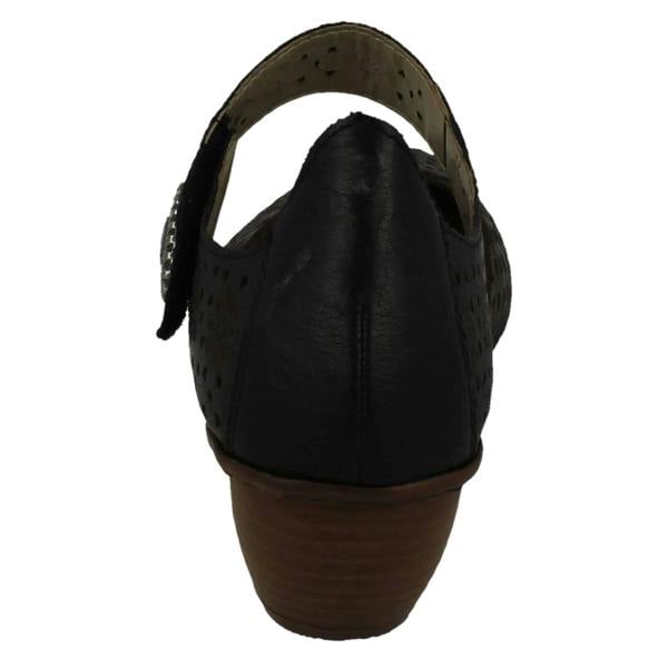 Rieker Ladies Rieker Punched Detailed Summer Shoes 43753