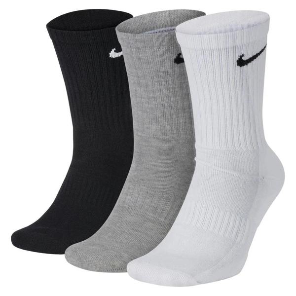 Nike Everyday Lightweight Crew Socks 3 Pairs Multi-Coloured SX7676