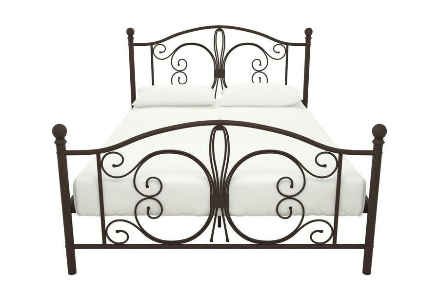 Dorel Home Bombay Metal Bed Bronze - Double