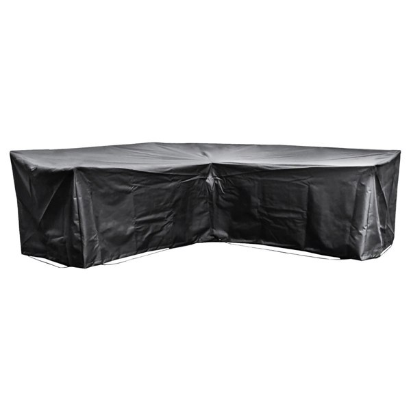 Cozy Bay Furniture Cozy Bay EZBreathe Medium L Shape Sofa Cover in Black