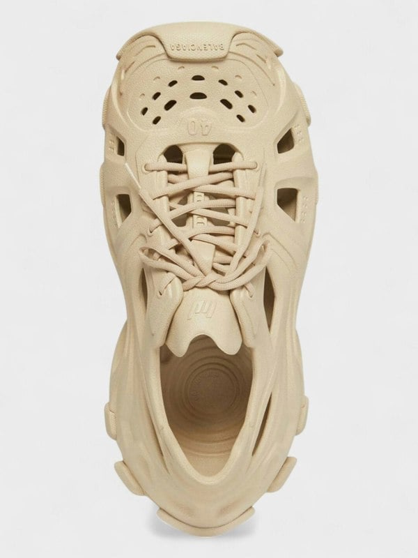 Balenciaga HD Caged Lace Up Sneakers Taupe - Supplied FashionBalenciaga