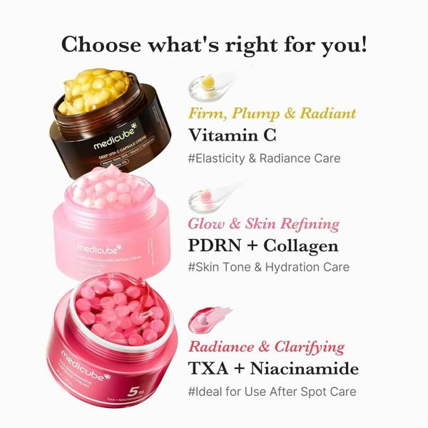 MEDICUBE PDRN Pink Collagen Capsule Cream 55g