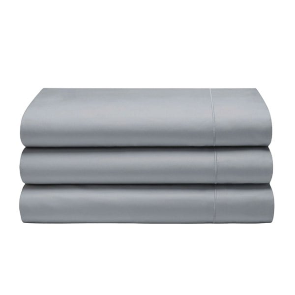Belledorm Cotton Sateen 1000 Thread Count Flat Sheet - Platinum