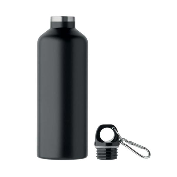 MidOcean Carabi Double-Walled 500ml Bottle - Black - 