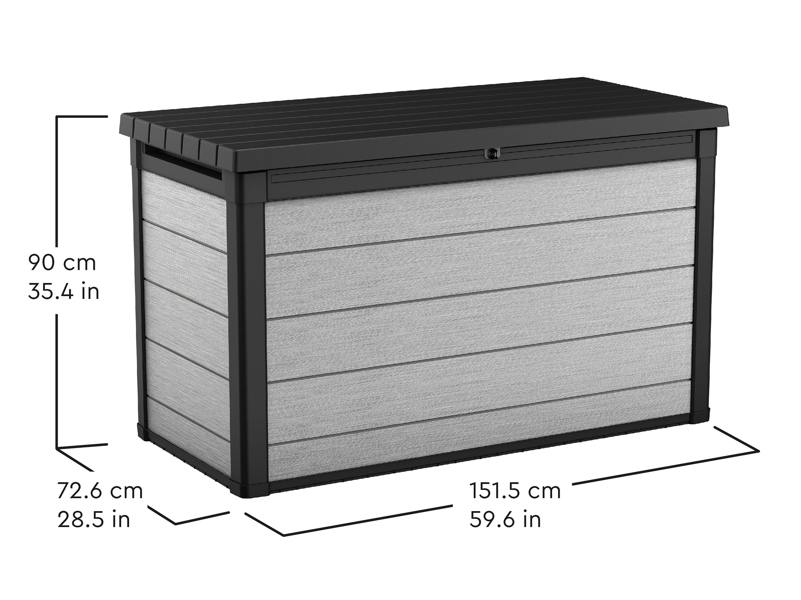 Keter Norfolk Leisure Keter Denali 757l Duotech Garden Box