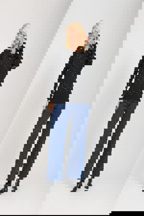 Mudflower Scattered Diamanté Jumper