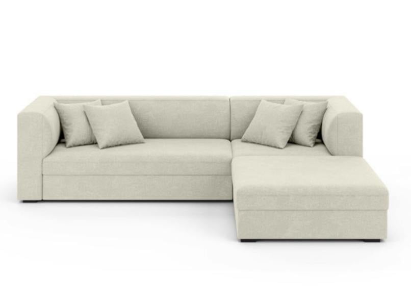 PHD Furniture TULI Storage Corner Sofa Bed – Terra 13 Velvet - Right Side