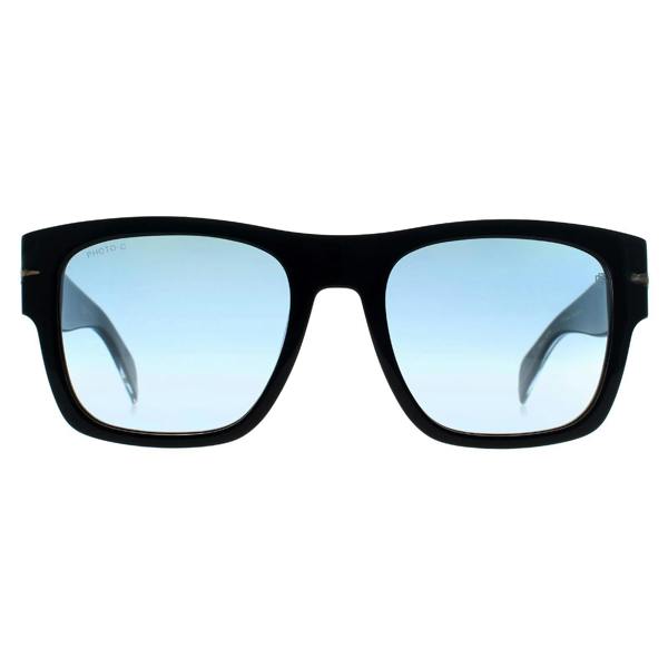 David Beckham Sunglasses DB 7000/S 807 F9 Black Blue Gradient