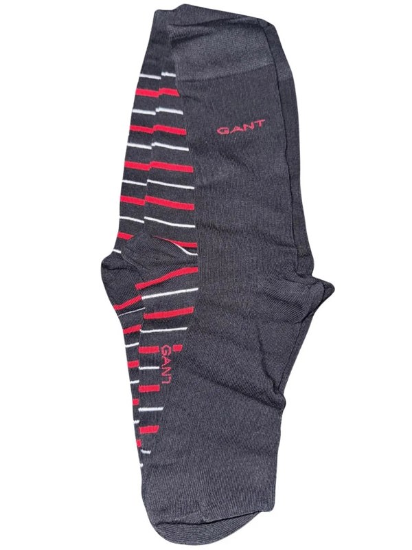 GantSocks 2 - pack2 - Pack Multi - Stripe Socks Gift Set, BlackBoxers & Briefs