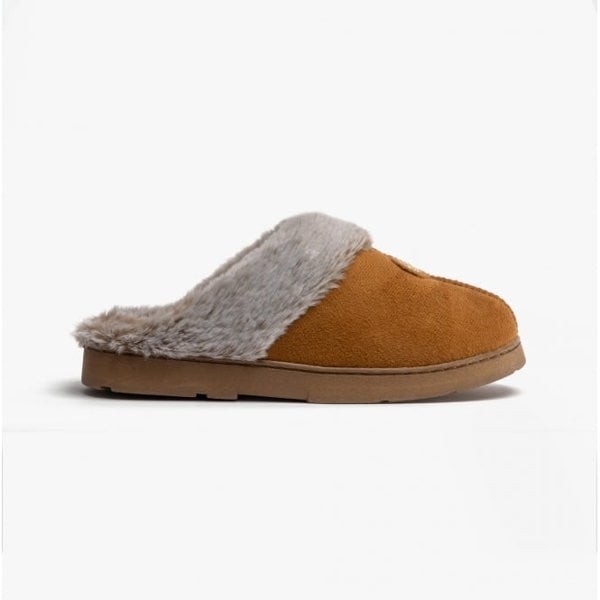 Jo & Joe SPLENDOUR Womens Slippers Chestnut