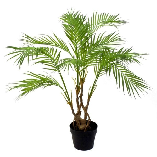 Leaf 90cm Leaf Design UK Large Realistic Artificial Palm Tree