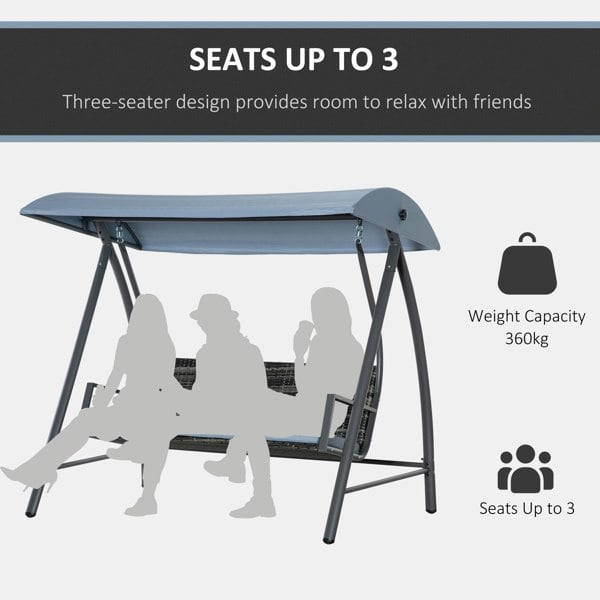 Rattan Swing Chair
