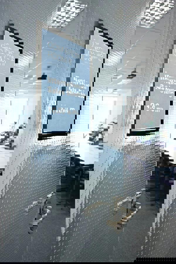 Durable DURAFRAME Self Adhesive Magnetic Signage Frame | 10 Pack | A4 Black